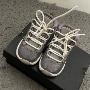 Kids Gray Sneakers